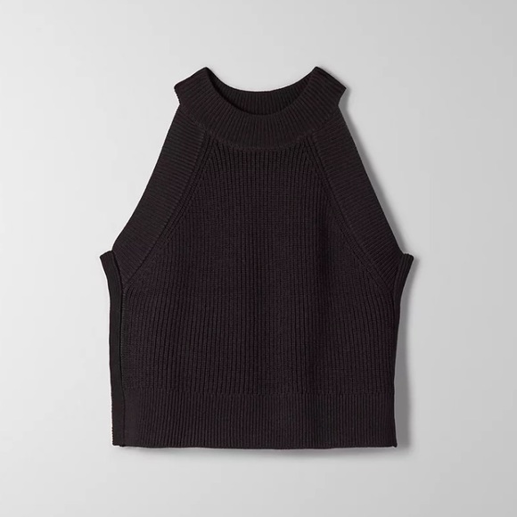 Wilfred Tops - Aritzia Wilfred Crevier Knit Top